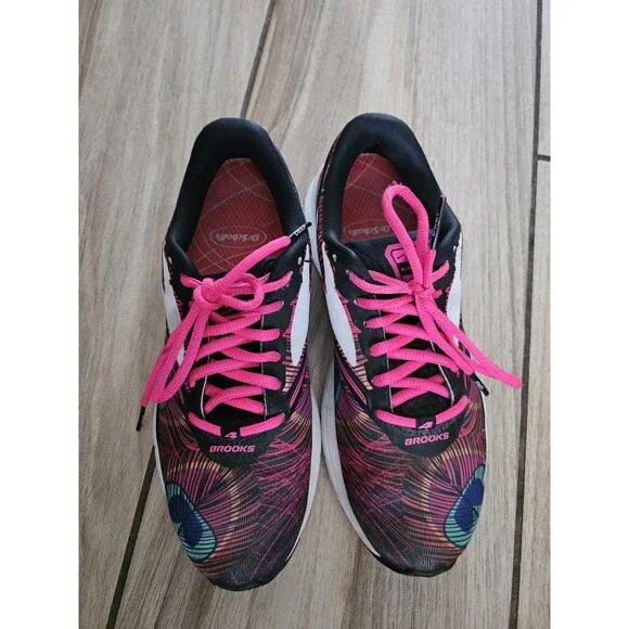 Brooks Launch 4 Women’s Size 8 Running Shoes Multicolor Pink Lace Lightweight... - Picture 7 of 11